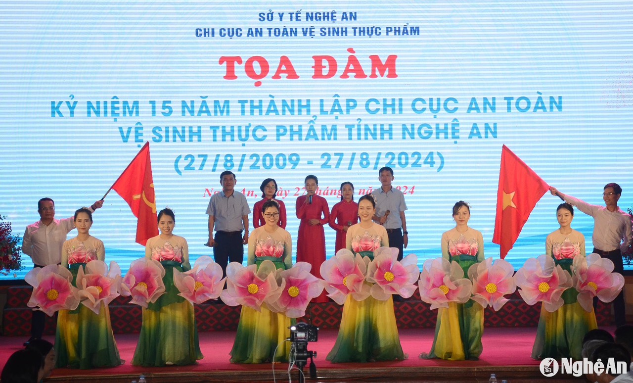 Chi cục An toàn vệ sinh thực phẩm Nghệ An: 15 năm hình thành và phát triển (27/8/2009 - 27/8/2024)